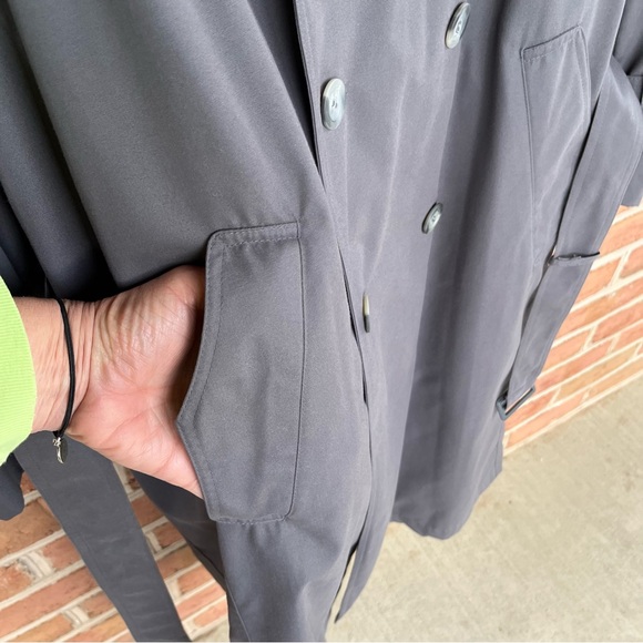 Town craft soft vintage lightweight trenchcoat men’s size 40 regular- unisex - Picture 9 of 15